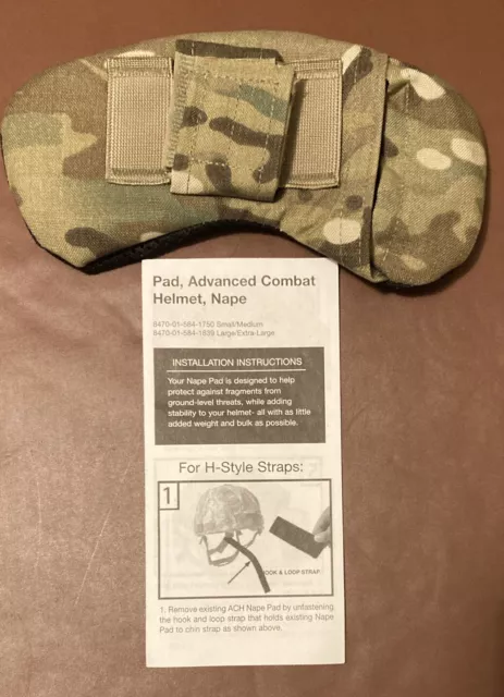 New ACH Nape Pad | Advanced Combat Helmet Neck Protection Multicam