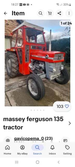 massey ferguson 135 used tractors