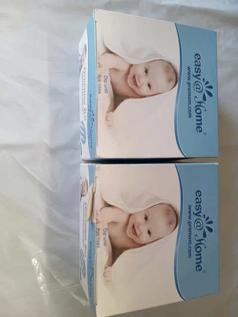 2 cajas de tiras reactivas de ovulación (LH) Easy@Home 100 con 100 tazas de orina