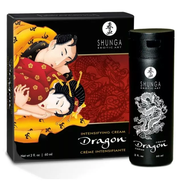 SHUNGA Dragon Virility Cream 60ml Potenzcreme für den Mann Penisvergrößerung 💘