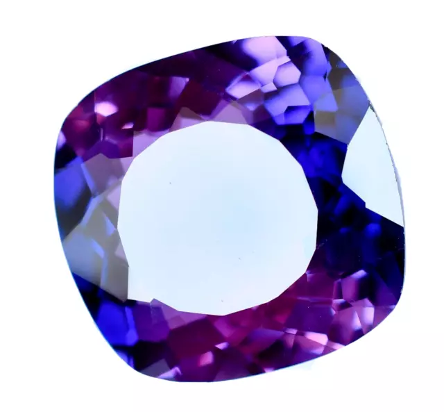 180 Ct Natural Purple Blue Tanzanite Cushion Cut Very Clean Gemstone Certified