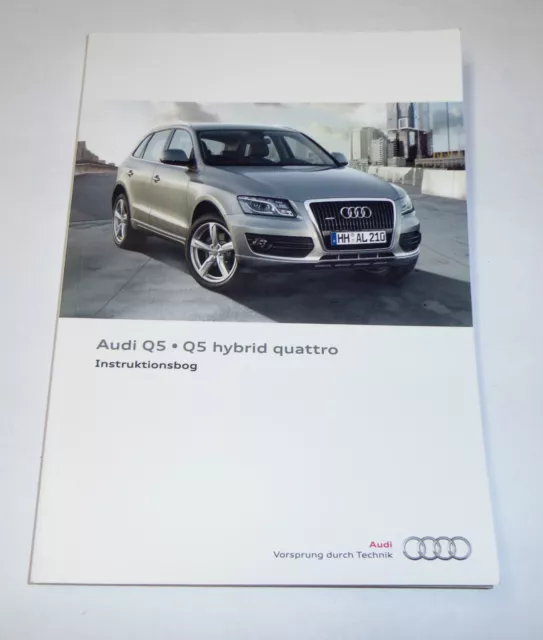 Operating Instructions/Instruction Manual Audi Q5/Q5 Hybrid Quattro,Stand