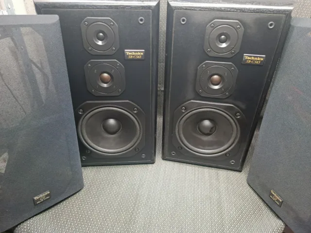 TECHNICS SB-CS65 Lautsprecher Boxen 120 Watt 3