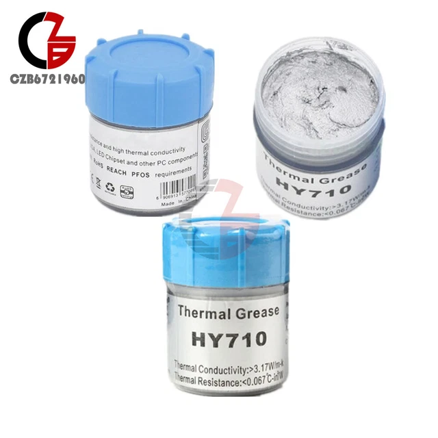 10/20g HY710 Silver Thermal Grease Paste Compound For Chipset Cooling GPU CPU