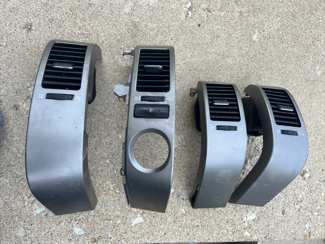 04-09 TOYOTA Prius Dashboard Dash A/C AC Heat Air Vents Trim Panel Set of 4 Four
