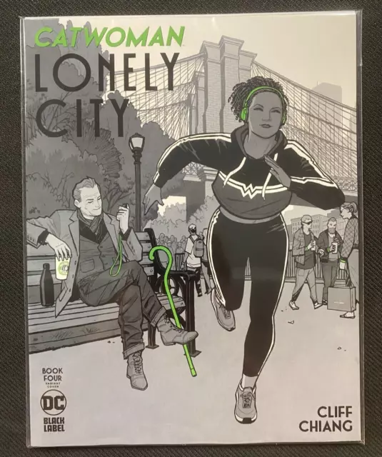 Catwoman Lonely City #4 B Cvr DC Black Label 2022 VF/NM Magazine Book