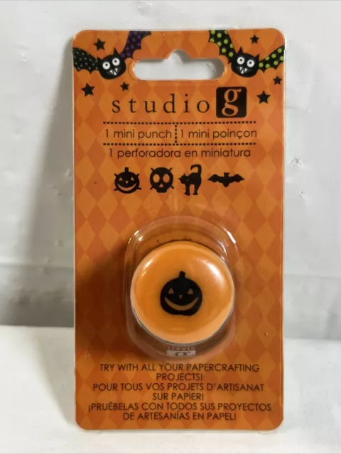 STUDIO G~""Pumkin""~Mini punzón de pumkin de papel 4 álbum de recortes/decoración