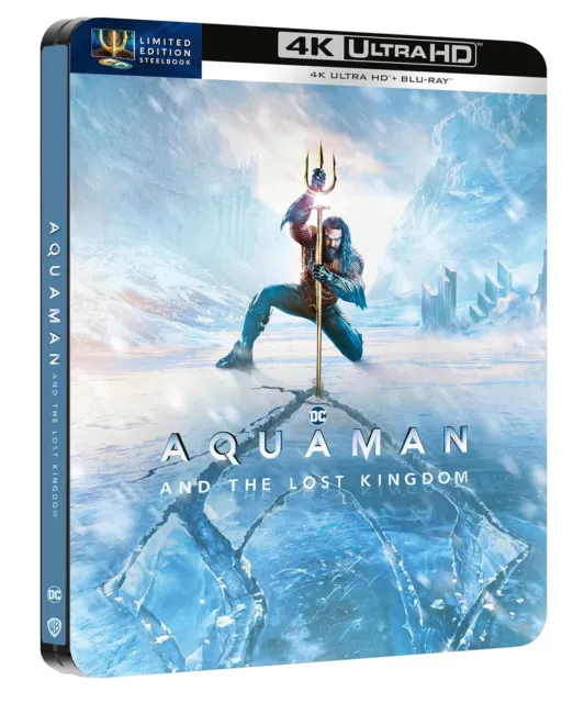 Aquaman and the Lost Kingdom  (4K UHD + Blu-ray Steelbook) COVER B