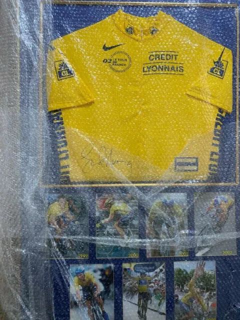 jersey　SIGNED　£350.00　tour　PicClick　LANCE　france　yellow　ARMSTRONG　de　UK
