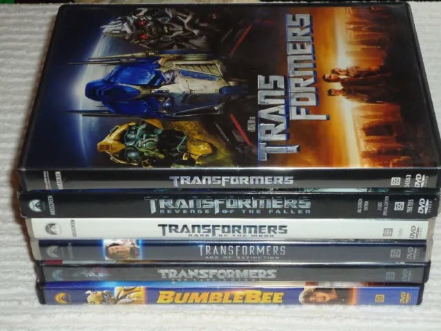 Transformers 1-5 and Bumblebee 6-Film Widescreen DVD Collection