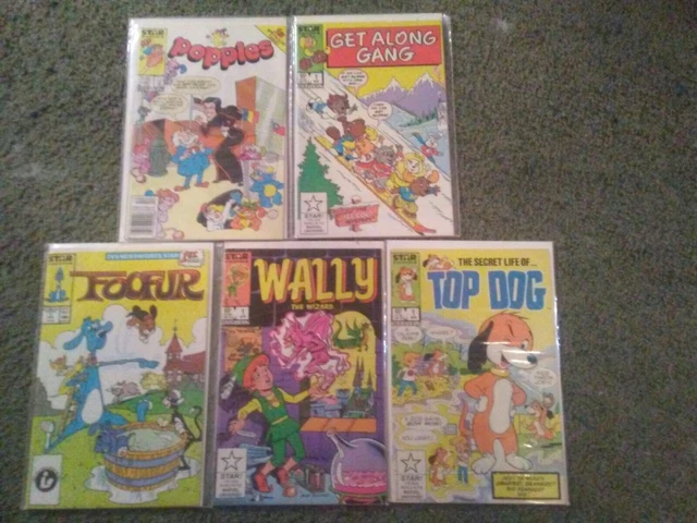 Marvel/Star Comics Lot Of 5 Issue #1's Bronze age FN To VF