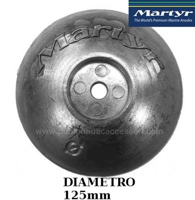 CMR Martyr CMR01 Timone Orlo Scheda Disco Anodi Zinco 
