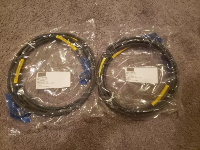 LOT 2 Pcs A3206018 VIC3 INTERCOM HIGHWAY CABLES 12 FT CX-13470 MRAP M35A3 M998