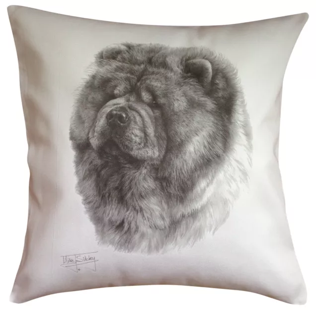 Chow Chow MS Breed of Dog Themed Cotton Cushion Cover - Perfect Gift