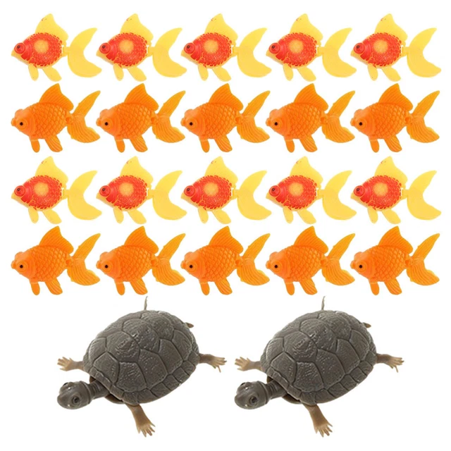 Estatuillas artificiales de plástico de peces dorados peces peces peces peces peces peces peces