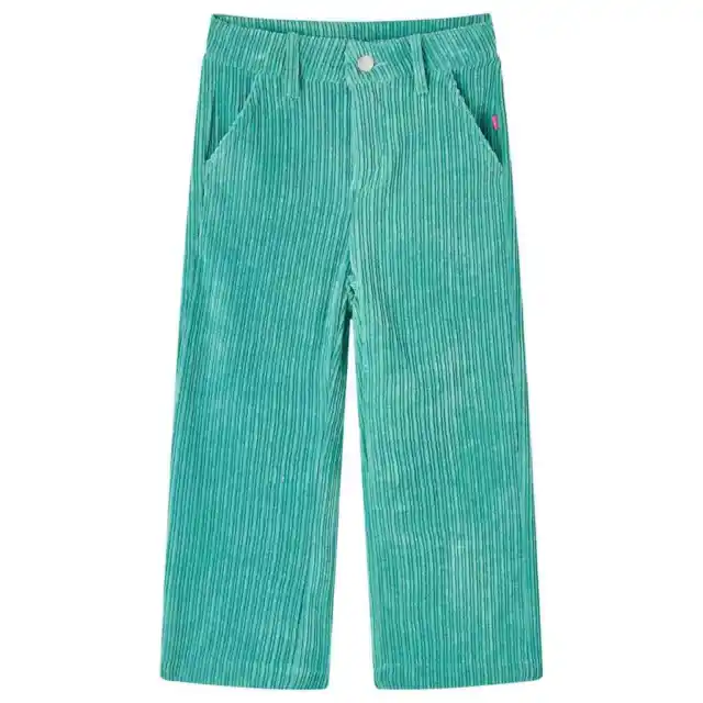 Kids' Pants Corduroy Mint Green 92 vidaXL