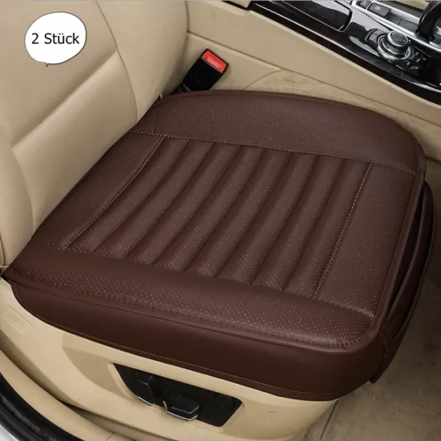 2 x coussins de siège voiture avant coussin de siège voiture housses de siège tapis de siège repose-pieds MARRON