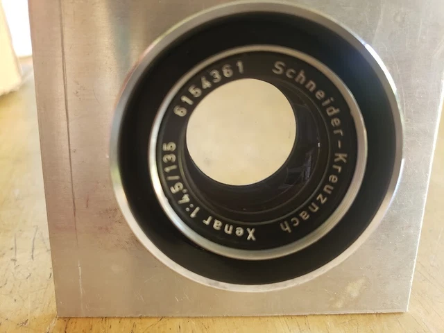 Vintage Schneider-Kreuznach 1:4.5/135mm lens