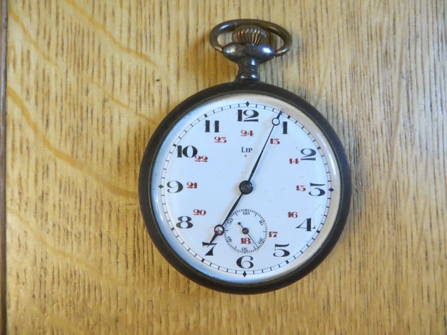 Montre Gousset Lip Vintage - Fonctionne, En Très Bon état, Pièce De Collection Pour Homme