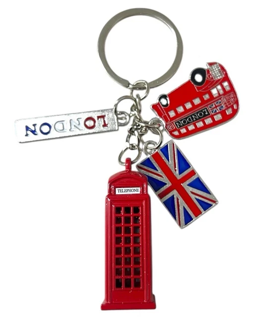6 Londen souvenir metalen koelkast magneet British Union Jack Engeland oriëntatiepunt magneet Londen scene metalen magneet