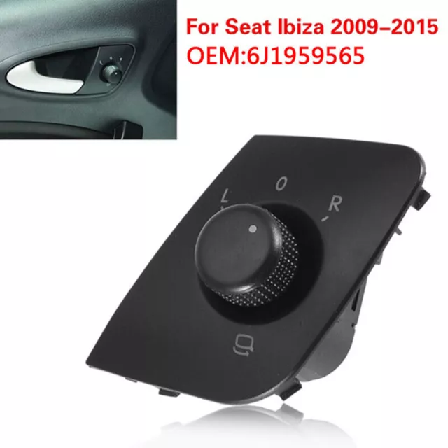 Pour Seat Ibiza 2009-2015 interrupteur de commande de réglage de rétroviseur