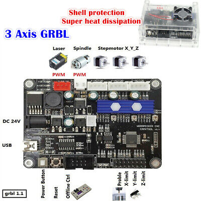 Control Board Driver 2 assi per fai da te INCISORE benbox GRBL MOTORE passo-passo 2x/set 