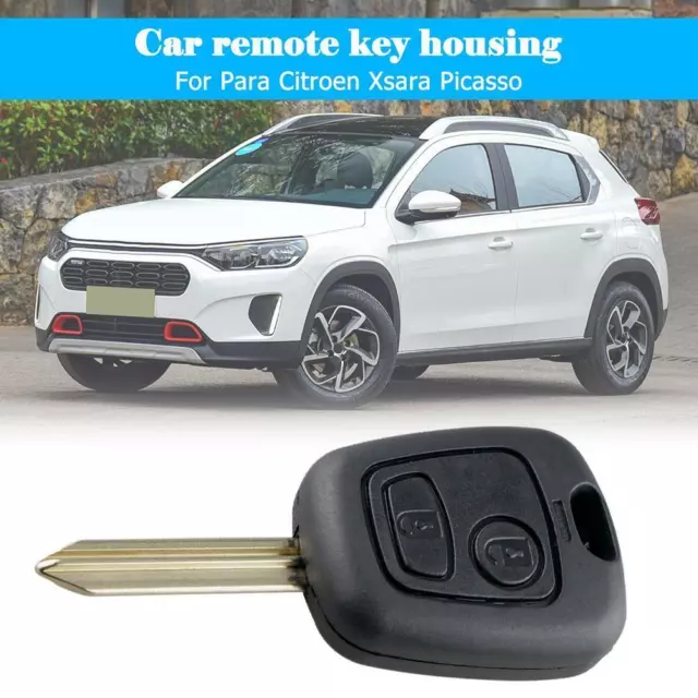 fr For Citroen Saxo Berlingo Xsara Picasso 2 Buttons Remote Auto Car Key Fob Cas