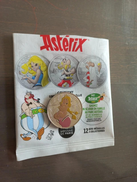 Pièce France - Monnaie de Paris Astérix 2022 - 1 pochette Médaille