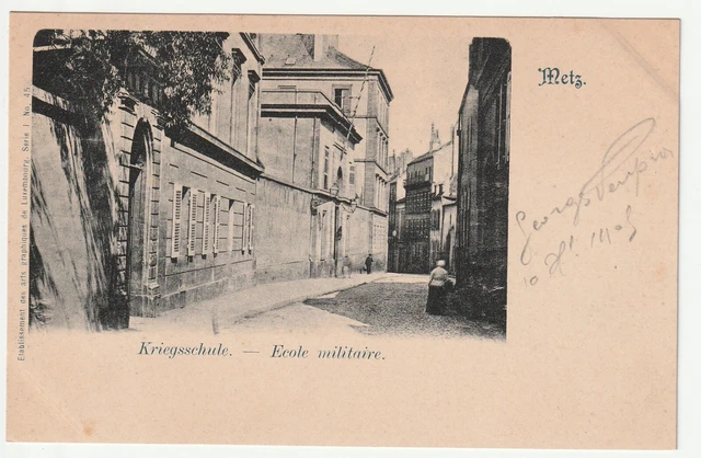METZ - Moselle - CPA 57 - the Military School