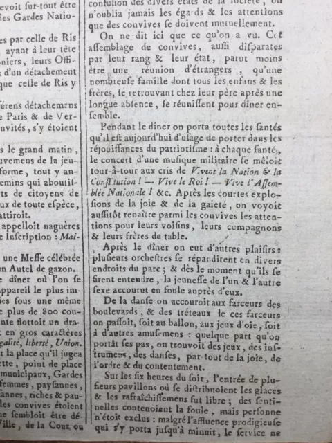 Ris Orangis en 1790 Essonne Sens Yonne M de Chambonas Révolution Française 3