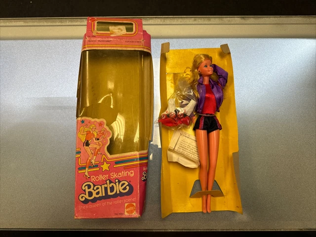 Papier Peint Vintage Barbie Mattel 1985 - 3 Rouleaux - RARE