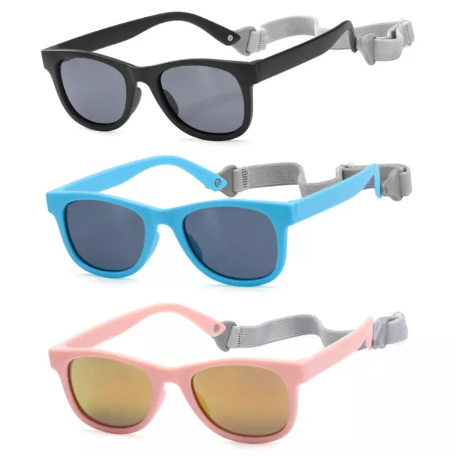 for Toddler Baby Sunglasses with Adjustable Strap Polarized 100% UV Protection