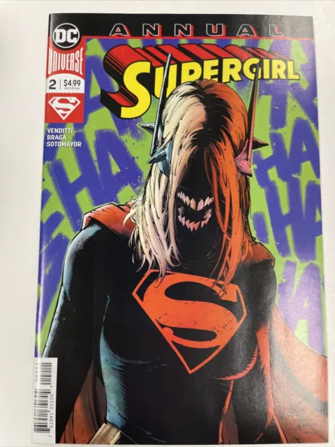 Supergirl Annual #2 batman who laughs Cover NM Unread Copy DC COMICS 2020