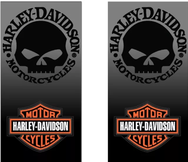 Harley Davidson cornhole board vinyl wraps