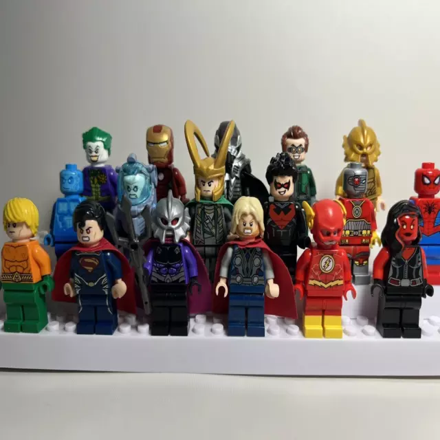 Lego Super Heroes Minifigures Lot DC/Marvel (You Choose!) Hulk, Batman, Thor.. Lego Super Heroes Minifigures Lot DC/Marvel (You Choose!) Hulk, Batman, Thor..