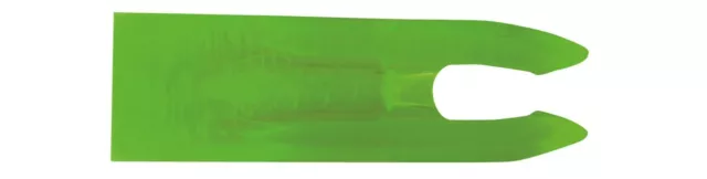 Easton Archery Fluorescent Green PlastiNocks - 12 Pack