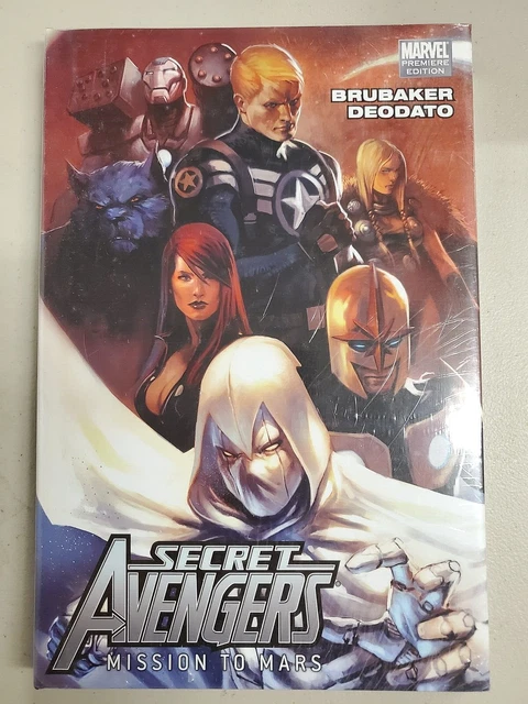 Secret Avengers Mission to Mars HC New Sealed Brubaker