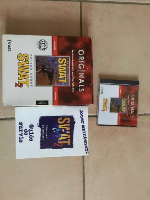 Jeu POLICE QUEST SWAT 2 PC CD ROM BIG BOX FR COMPLET TBEG