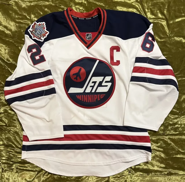 NEW Authentic Winnipeg Jets Blake Wheeler Adidas Heritage Classic Jerseys  (Size 52)