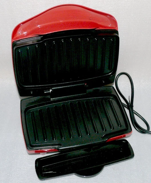 Bestron DSW490R Kontakt Diät Sandwich Tisch Elektro Senioren Grill 700W Hotrot 3