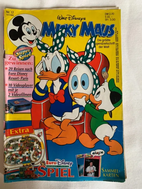 Walt Disneys Micky Maus Nr. 17 vom 15.4.1992 - Comic 1992 - Guter Zustand!