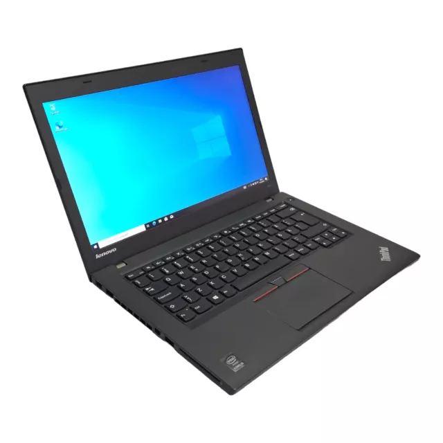 Lenovo THINKPAD T450/i5 5. Gen 2,20GHz 8GB/128GB SSD/ sans Pièce Réseaux #F57