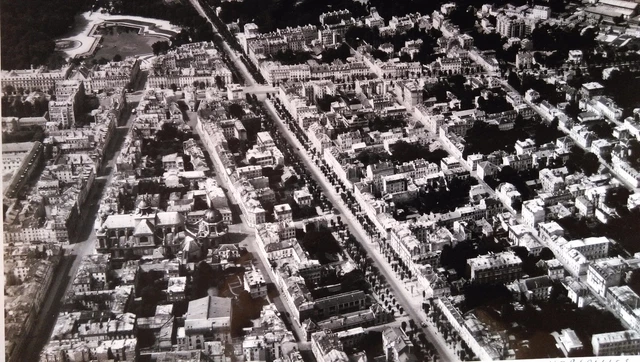 ANCIENNE PHOTO AÉRIENNE de ROGER HENRARD  " VERSAILLES  " 1948