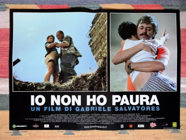 Fotobusta IO NON HO PAURA Gabriele Salvatores CINEMA Poster I'm not Scared 2003