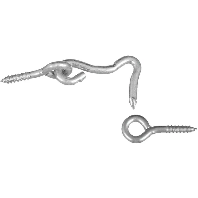National1 In. Steel Hook & Eye Bolt (2 Ct.) N117820 National N117820