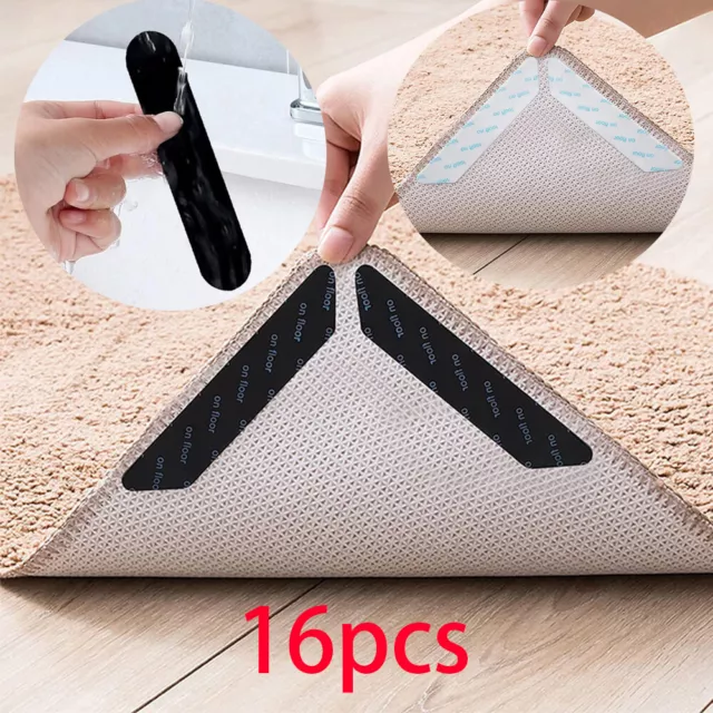 Rug Gripper Anti Slip Tape Carpet Mat Grip NonSlip Wooden Floor Rug Underlay