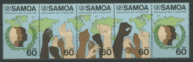 Samoa 1985 Jahr der Jugend 571/75 ZD postfrisch (C40349)