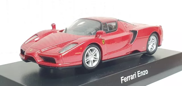 1/64 Kyosho FERRARI 7 VII ENZO METALLIC RED diecast car model