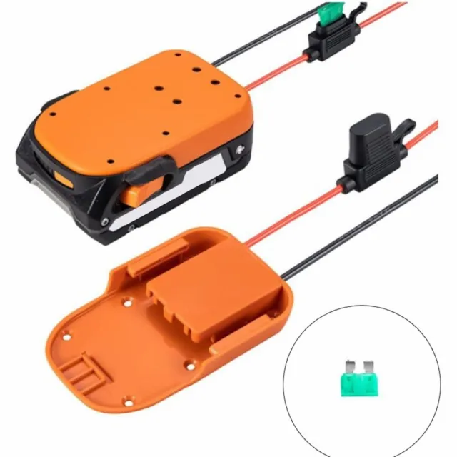 Adaptateur de batterie hyper liion pour Ridgid AEG 18V compatible et durable