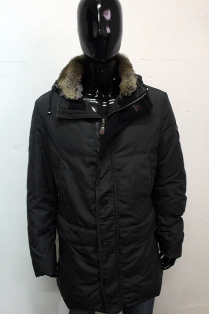 Giubbotto Peuterey Taglia L Uomo Giubbino Grigio Jacket Coat Logo Giacca Man